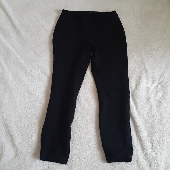 Reitmans Women's Size Medium Black Ponte Knit Modern Stretch Legging Pant - Picture 3 of 11